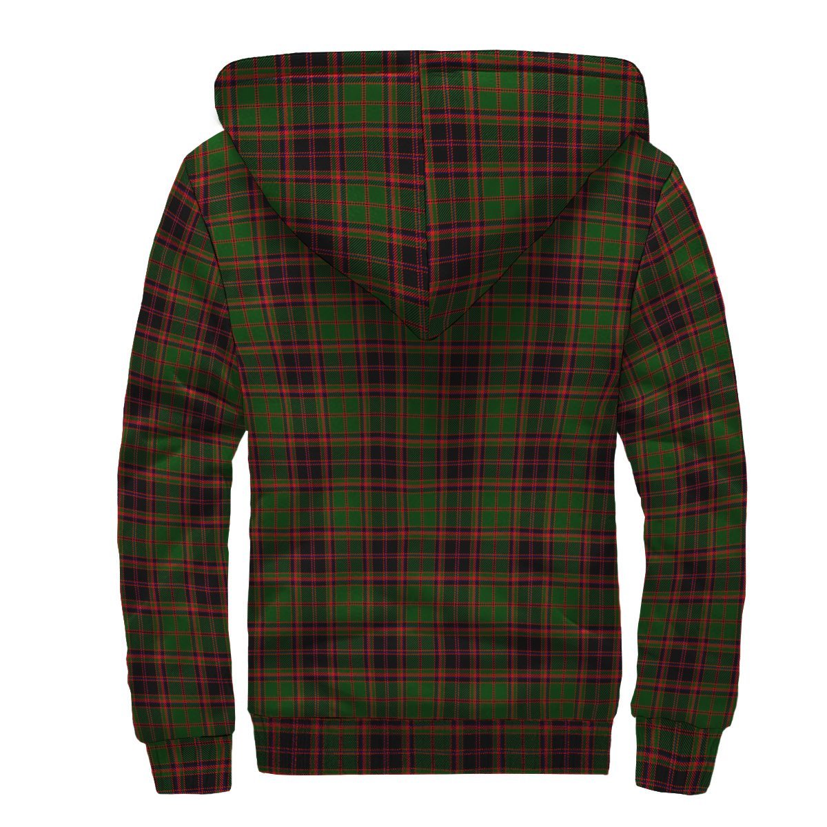 Buchan Modern Tartan Crest Sherpa Hoodie