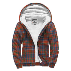 Cameron of Lochiel Ancient Tartan Crest Sherpa Hoodie