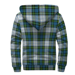 Campbell Dress Tartan Crest Sherpa Hoodie