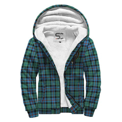 Campbell of Cawdor Ancient Tartan Crest Sherpa Hoodie