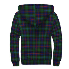 Campbell of Cawdor Modern Tartan Crest Sherpa Hoodie