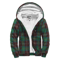 Chisholm Hunting Ancient Tartan Crest Sherpa Hoodie