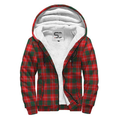 Chisholm Modern Tartan Crest Sherpa Hoodie