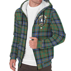 Cochrane Ancient Tartan Crest Sherpa Hoodie