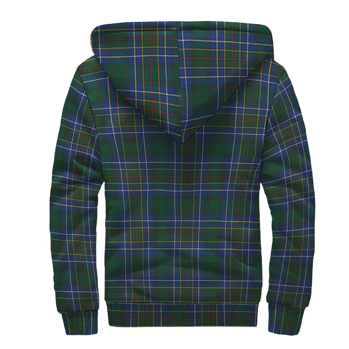 Cockburn Ancient Tartan Crest Sherpa Hoodie