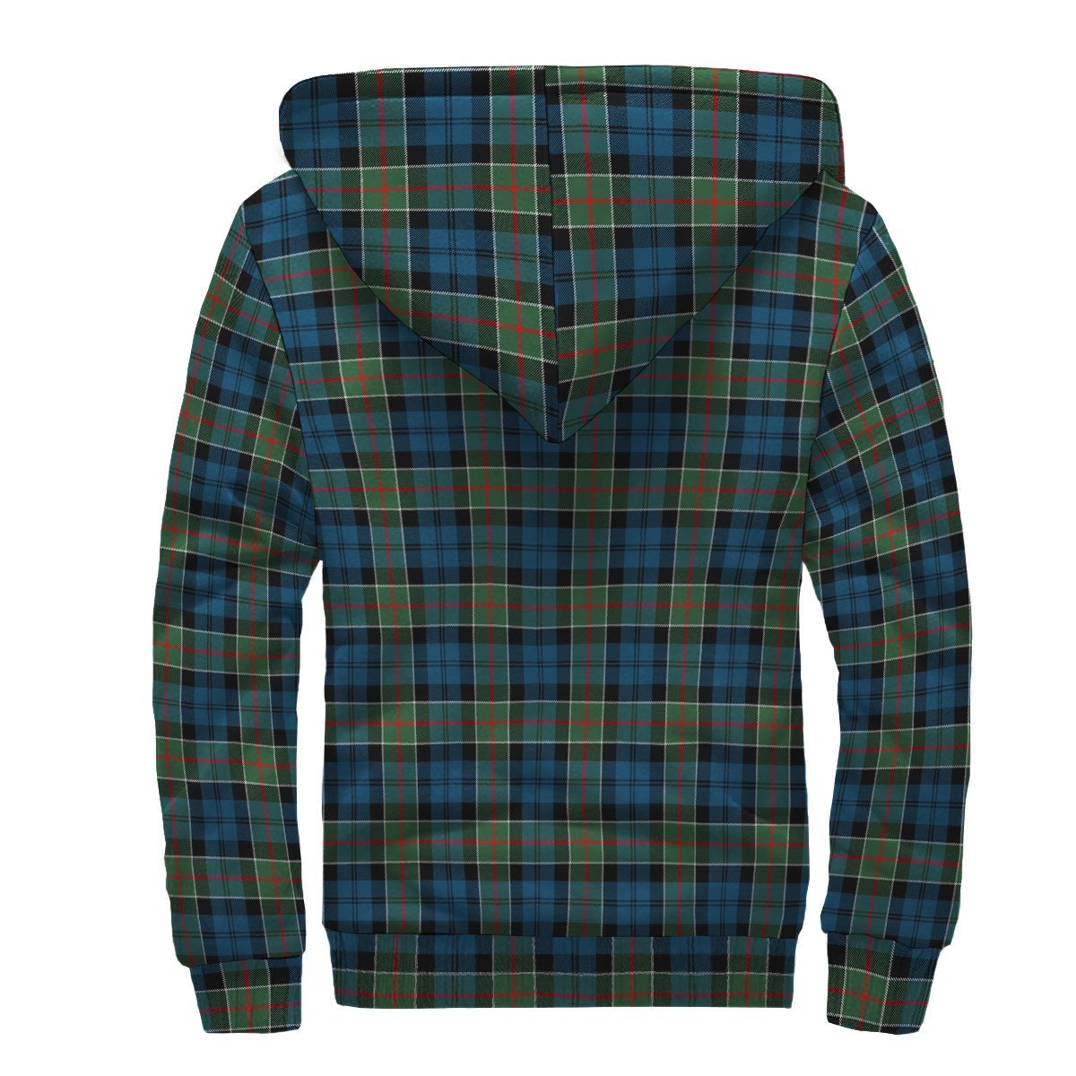 Colquhoun Ancient Tartan Crest Sherpa Hoodie