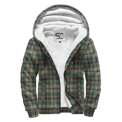 Craig Ancient Tartan Crest Sherpa Hoodie