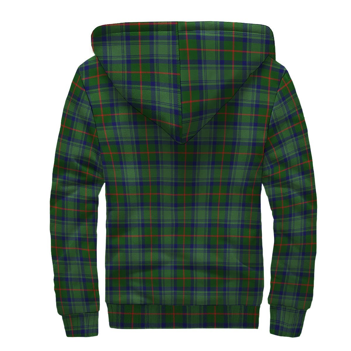 Cranstoun Tartan Crest Sherpa Hoodie