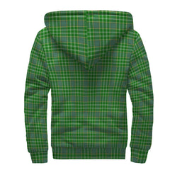 Currie Tartan Crest Sherpa Hoodie