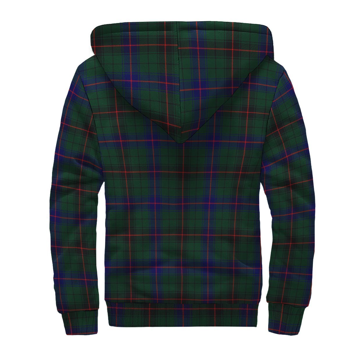 Davidson Modern Tartan Crest Sherpa Hoodie