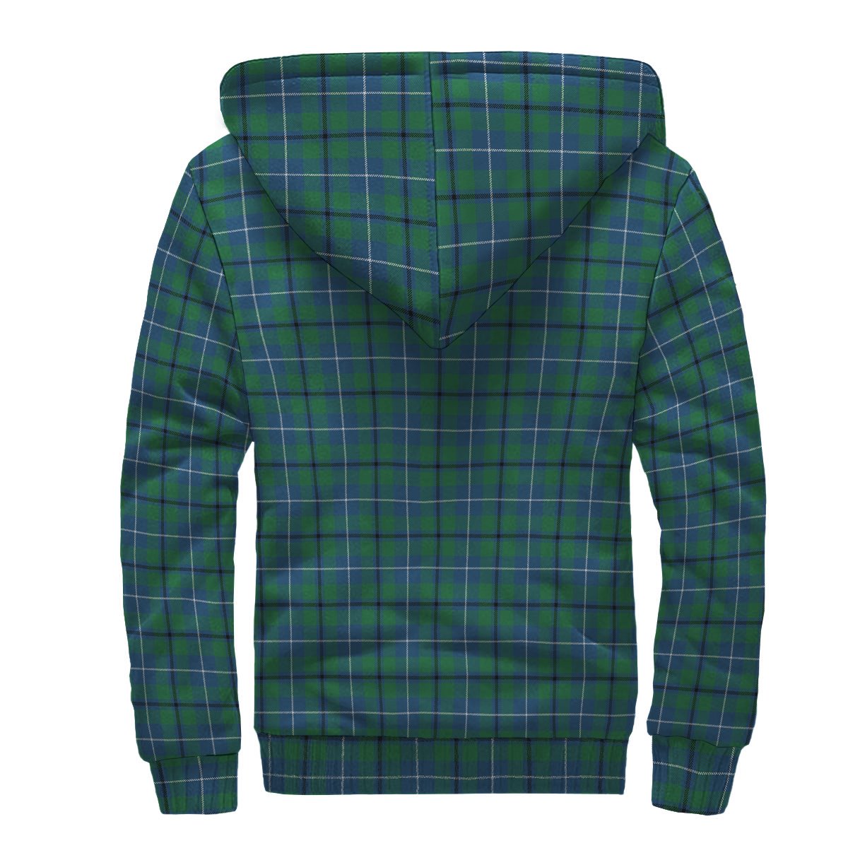 Douglas Ancient Tartan Crest Sherpa Hoodie