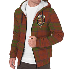 Drummond Tartan Crest Sherpa Hoodie