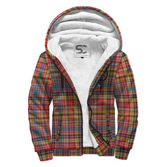 Drummond of Strathallan Tartan Crest Sherpa Hoodie