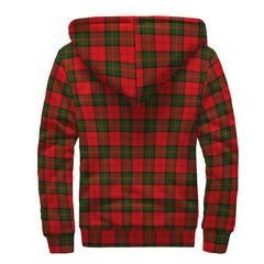 Dunbar Modern Tartan Crest Sherpa Hoodie