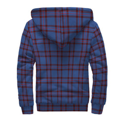 Elliot Modern Tartan Crest Sherpa Hoodie