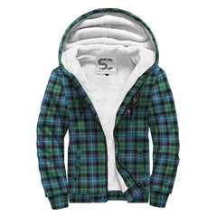 Galbraith Ancient Tartan Crest Sherpa Hoodie