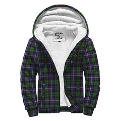 Galbraith Modern Tartan Crest Sherpa Hoodie