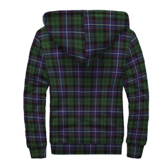 Galbraith Modern Tartan Crest Sherpa Hoodie