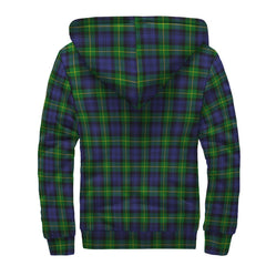 Gordon Modern Tartan Crest Sherpa Hoodie