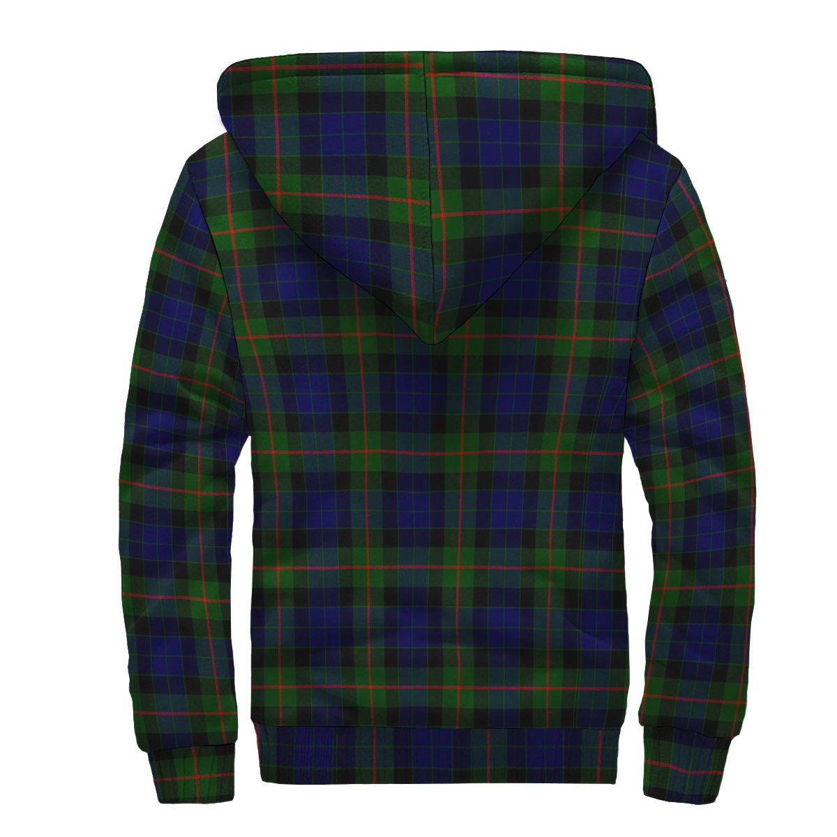 Gunn Modern Tartan Crest Sherpa Hoodie