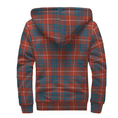 Hamilton Ancient Tartan Crest Sherpa Hoodie