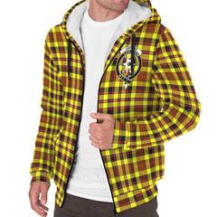 Jardine Tartan Crest Sherpa Hoodie