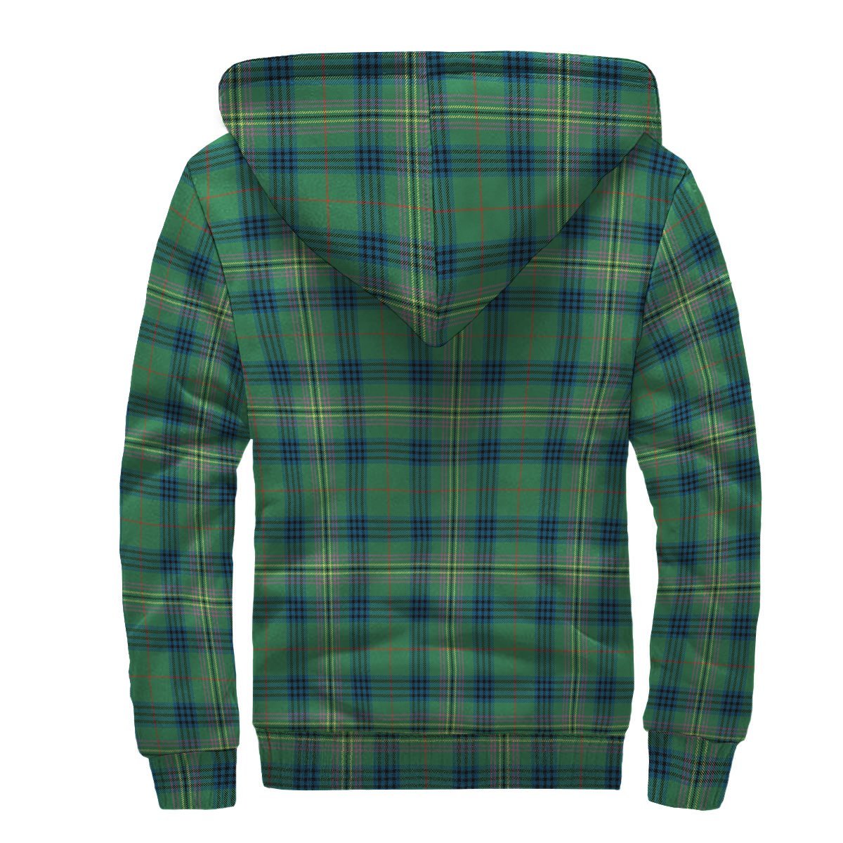 Kennedy Ancient Tartan Crest Sherpa Hoodie