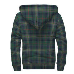 Kennedy Modern Tartan Crest Sherpa Hoodie