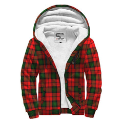 Kerr Modern Tartan Crest Sherpa Hoodie