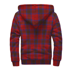 Leslie Modern Tartan Crest Sherpa Hoodie