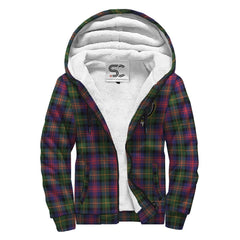 Logan Modern Tartan Crest Sherpa Hoodie