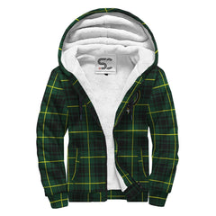 MacArthur Modern Tartan Crest Sherpa Hoodie