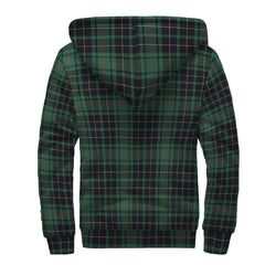 MacAulay Hunting Ancient Tartan Crest Sherpa Hoodie