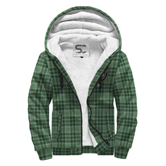 MacDonald Lord of the Isles Hunting Tartan Crest Sherpa Hoodie