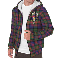 MacDonald Modern Tartan Crest Sherpa Hoodie