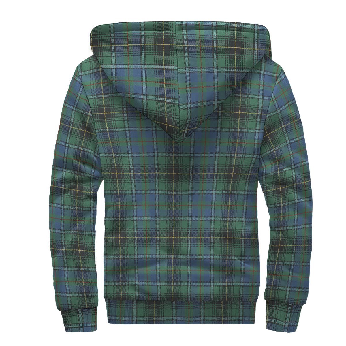 MacInnes Ancient Tartan Crest Sherpa Hoodie