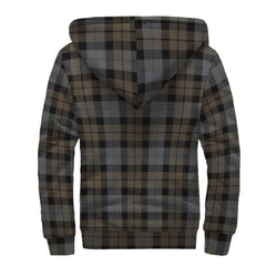 MacKay Weathered Tartan Crest Sherpa Hoodie