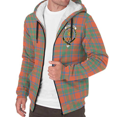 MacKintosh Ancient Tartan Crest Sherpa Hoodie