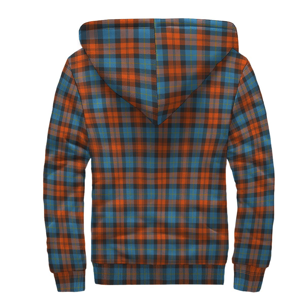 MacLachlan Ancient Tartan Crest Sherpa Hoodie