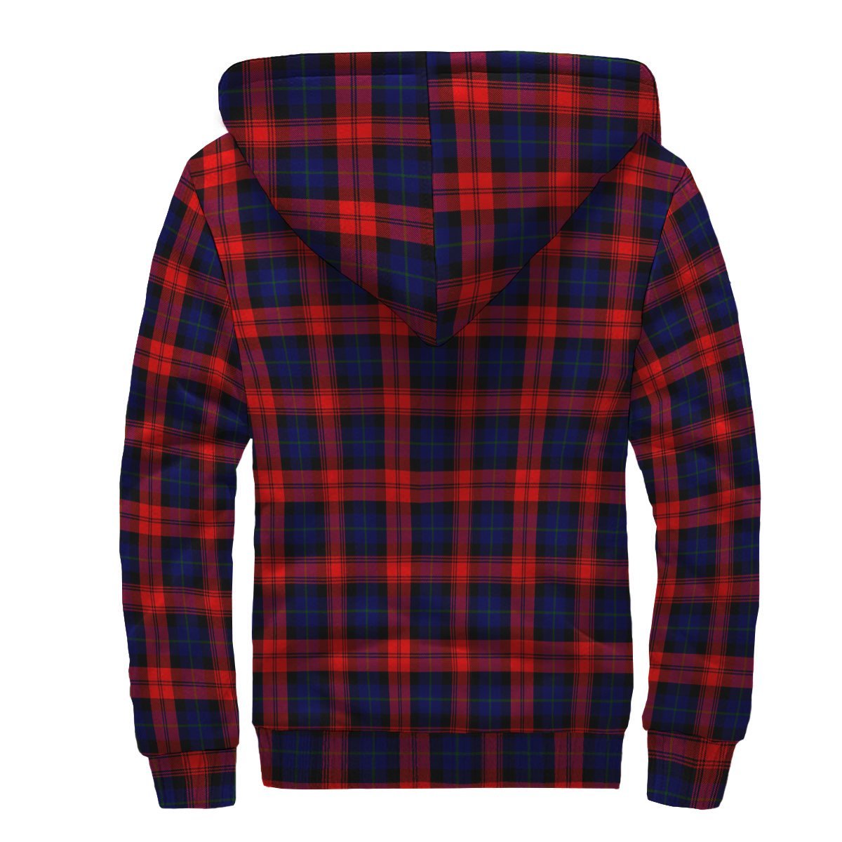 MacLachlan Modern Tartan Crest Sherpa Hoodie