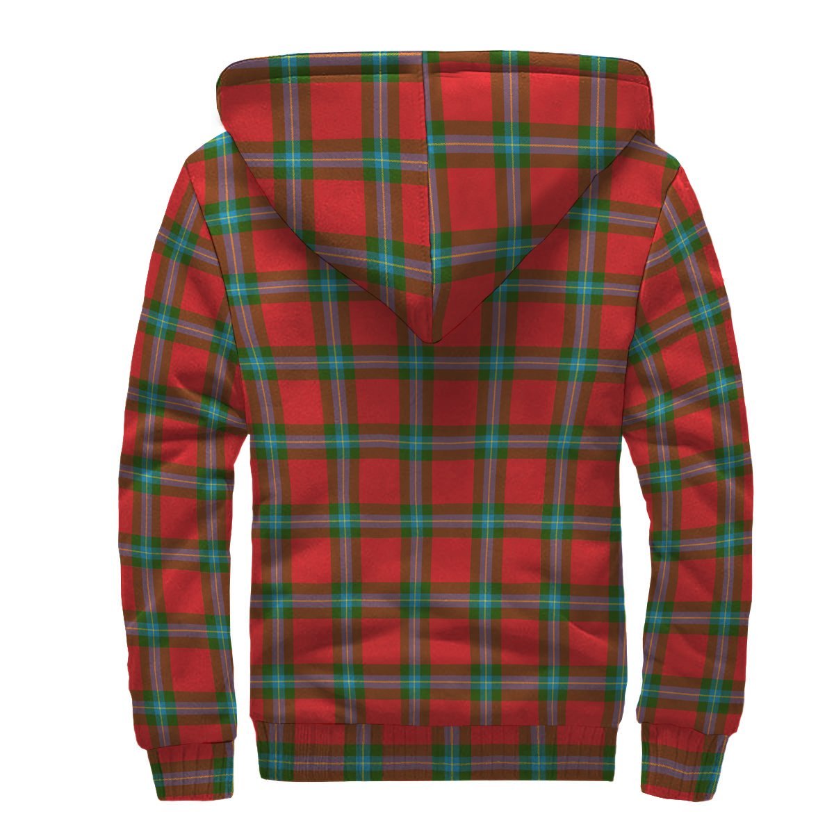 MacLaine of Loch Buie Tartan Crest Sherpa Hoodie