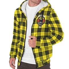 MacLeod of Lewis Modern Tartan Crest Sherpa Hoodie