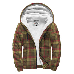 MacMillan Old Weathered Tartan Crest Sherpa Hoodie