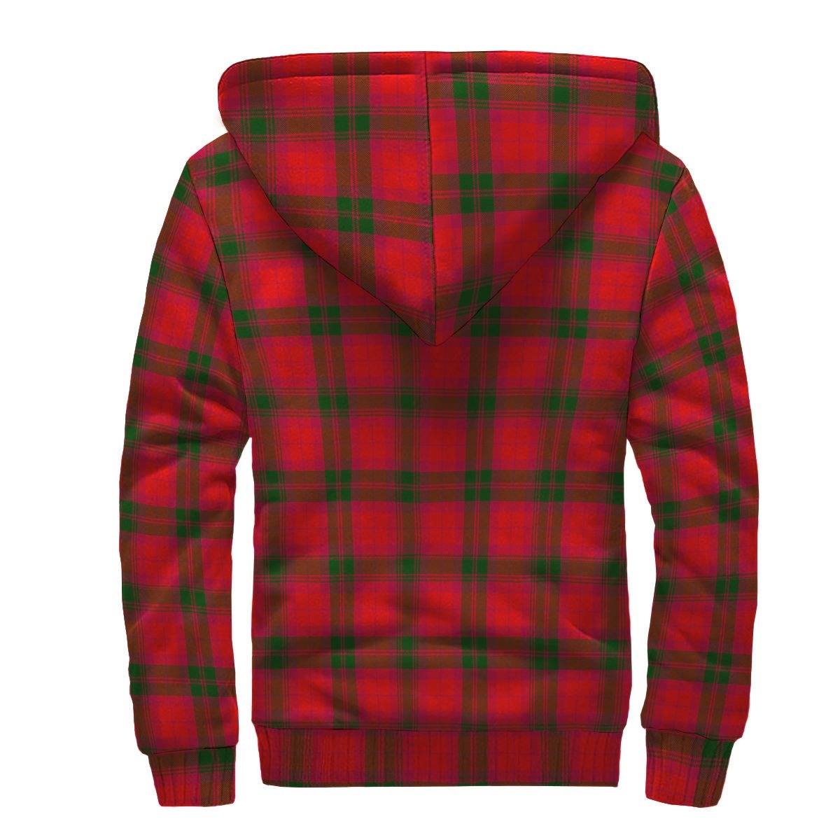 MacNab Modern Tartan Crest Sherpa Hoodie