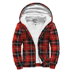 Marjoribanks Tartan Crest Sherpa Hoodie