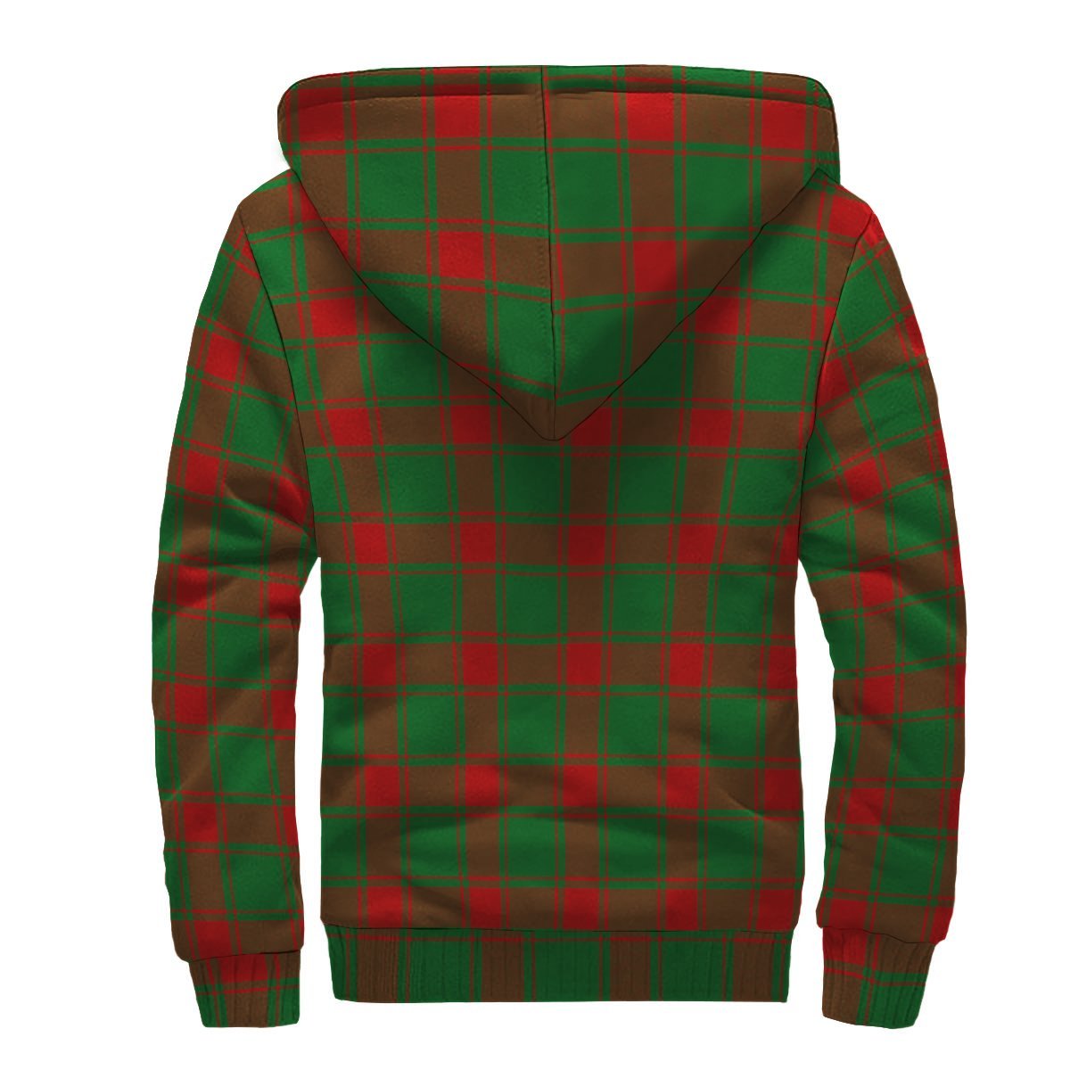 Middleton Modern Tartan Crest Sherpa Hoodie