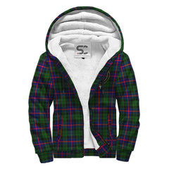 Morrison Modern Tartan Crest Sherpa Hoodie