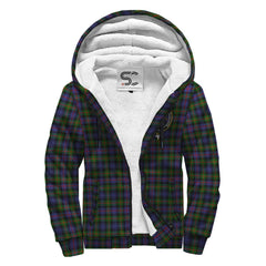 Murray of Atholl Modern Tartan Crest Sherpa Hoodie