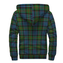 Newlands of Lauriston Tartan Crest Sherpa Hoodie