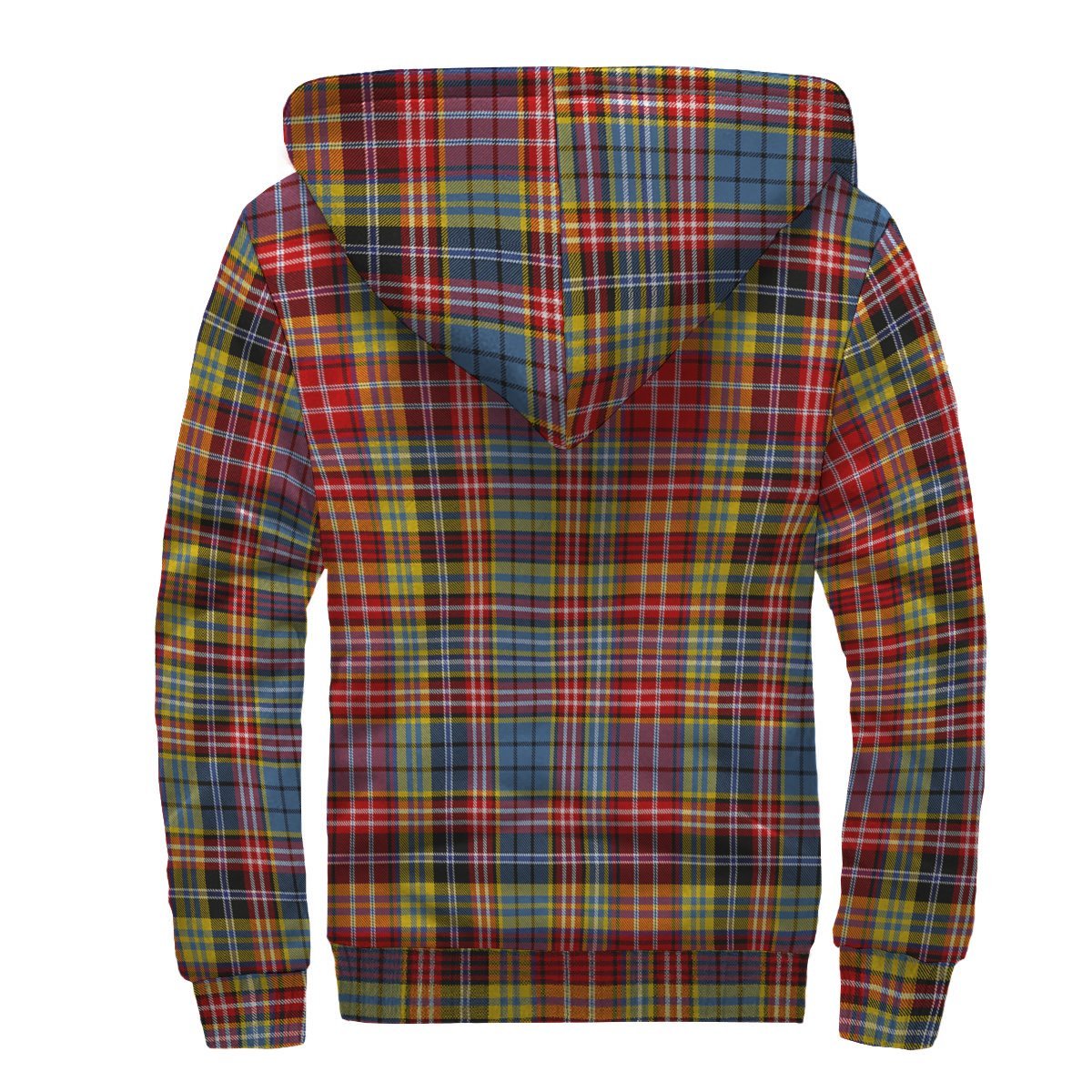 Ogilvie of Airlie Ancient Tartan Crest Sherpa Hoodie